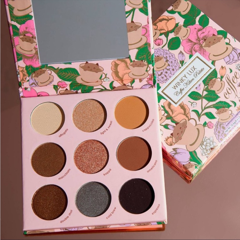 Winky Lux Kitten Eyeshadow Palette- Coffee